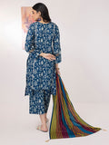 ZS Textiles Intermix Unstitched Summer Printed 3Pc Suit IM-03