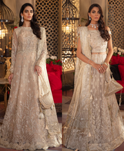 IZNIK Classics Unstitched Luxury Formals 3Pc Suit IMC-06 Candlelight