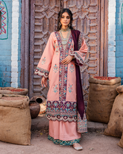 Maria Osama Khan Sakhiyaan Unstitched Winter Khaddar Suit - Mahpara