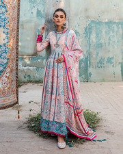 Maria Osama Khan Sakhiyaan Unstitched Winter Khaddar Suit - Dilafroz