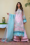 Suveez Myra Premium Embroidered Suit - D-03 Antalya Pink