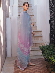 NUREH Bazaar Embroidered Chikankari Lawn Unstitched 3Piece Suit NDS-84