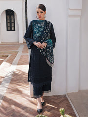 NUREH Bazaar Embroidered Chikankari Lawn Unstitched 3Piece Suit NDS-85