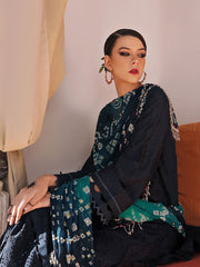 NUREH Bazaar Embroidered Chikankari Lawn Unstitched 3Piece Suit NDS-85
