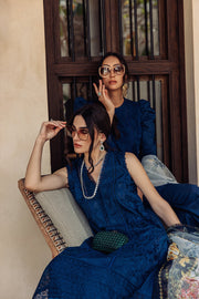 Saira Rizwan Embroidered Luxury Lawn Unstitched 3Pc Suit IRIS SR-08