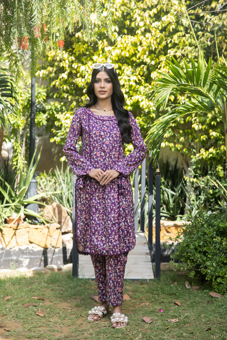 Regalia Identic Separates Unstitched Printed Lawn 2Pc Suit IS2PCV2-01