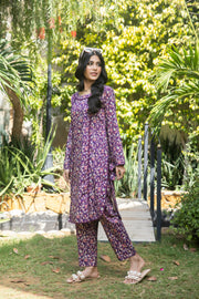 Regalia Identic Separates Unstitched Printed Lawn 2Pc Suit IS2PCV2-01