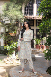 Regalia Identic Separates Unstitched Printed Lawn 2Pc Suit IS2PCV2-13