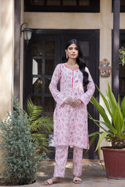 Regalia Identic Separates Unstitched Printed Lawn 2Pc Suit IS2PCV2-15