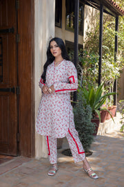 Regalia Identic Separates Unstitched Printed Lawn 2Pc Suit IS2PCV2-16