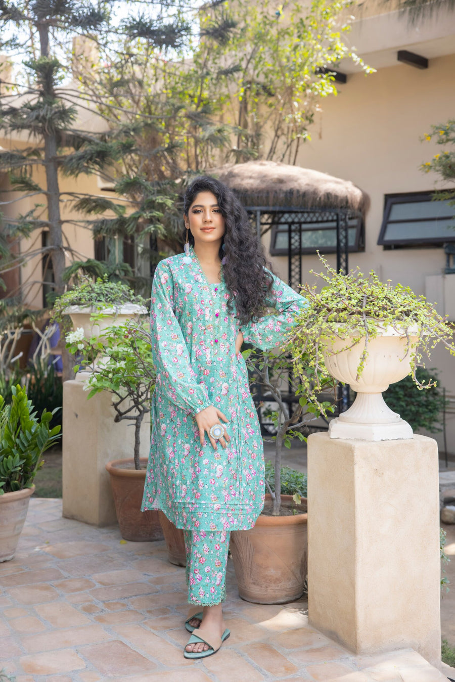 Regalia Identic Separates Unstitched Printed Lawn 2Pc Suit IS2PCV2-17