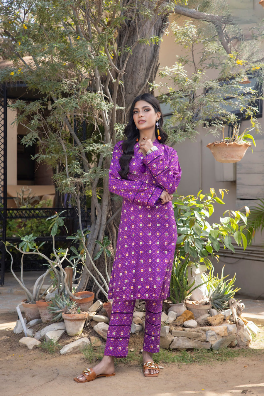 Regalia Identic Separates Unstitched Printed Lawn 2Pc Suit IS2PCV2-18