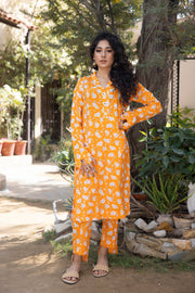 Regalia Identic Separates Unstitched Printed Lawn 2Pc Suit IS2PCV2-05