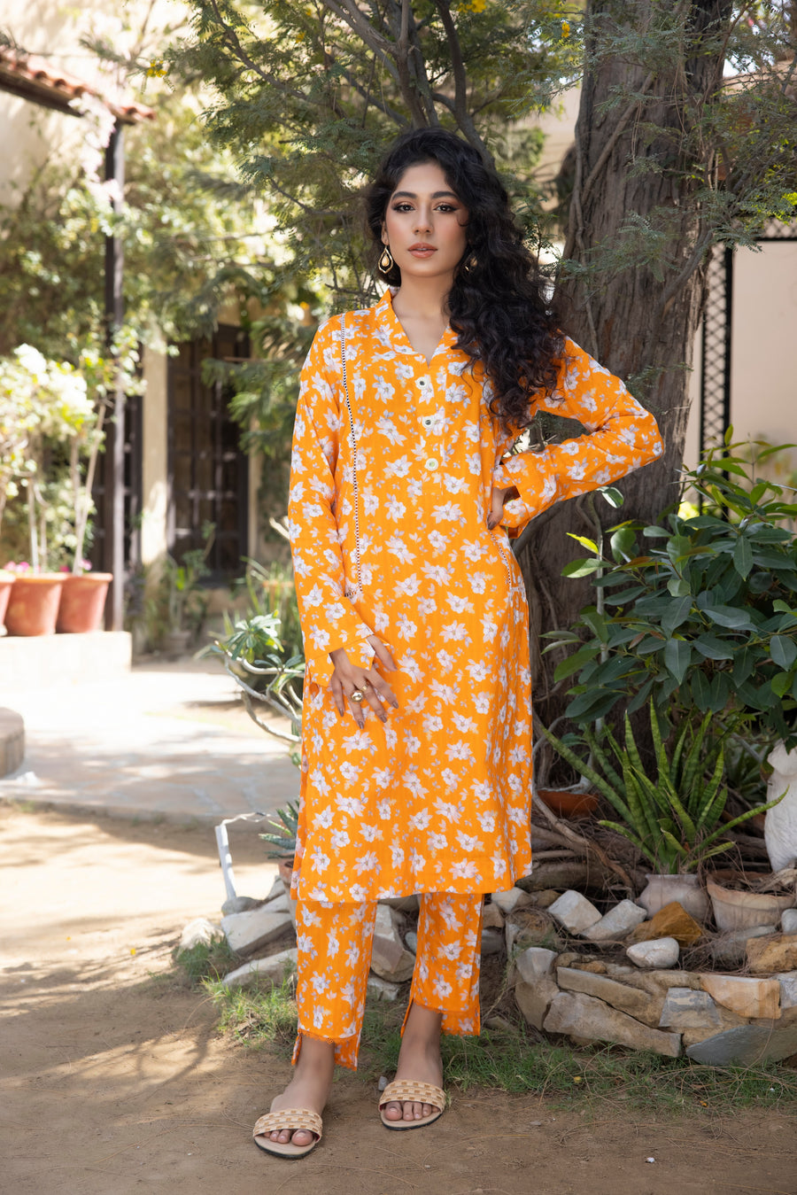 Regalia Identic Separates Unstitched Printed Lawn 2Pc Suit IS2PCV2-05