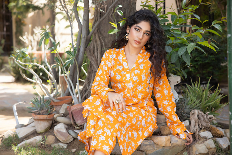 Regalia Identic Separates Unstitched Printed Lawn 2Pc Suit IS2PCV2-05