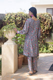 Regalia Identic Separates Unstitched Printed Lawn 2Pc Suit IS2PCV2-09