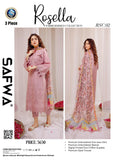 RSC-02 - SAFWA ROSELLA 3-PIECE COLLECTION VOL Embroidered Dress | 1 Shop Online | Pakistani Dresses | Dresses