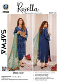 RSC-05 - SAFWA ROSELLA 3-PIECE COLLECTION VOL Embroidered Dress | 1 Shop Online | Pakistani Dresses | Dresses