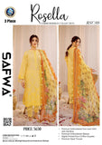 RSC-09 - SAFWA ROSELLA 3-PIECE COLLECTION VOL Embroidered Dress | 1 Shop Online | Pakistani Dresses | Dresses