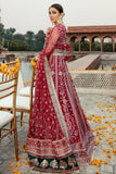 GISELE Shagun Luxury Formal Unstitched 3PC Suit D-08 Jaan e Jahan - FaisalFabrics.pk
