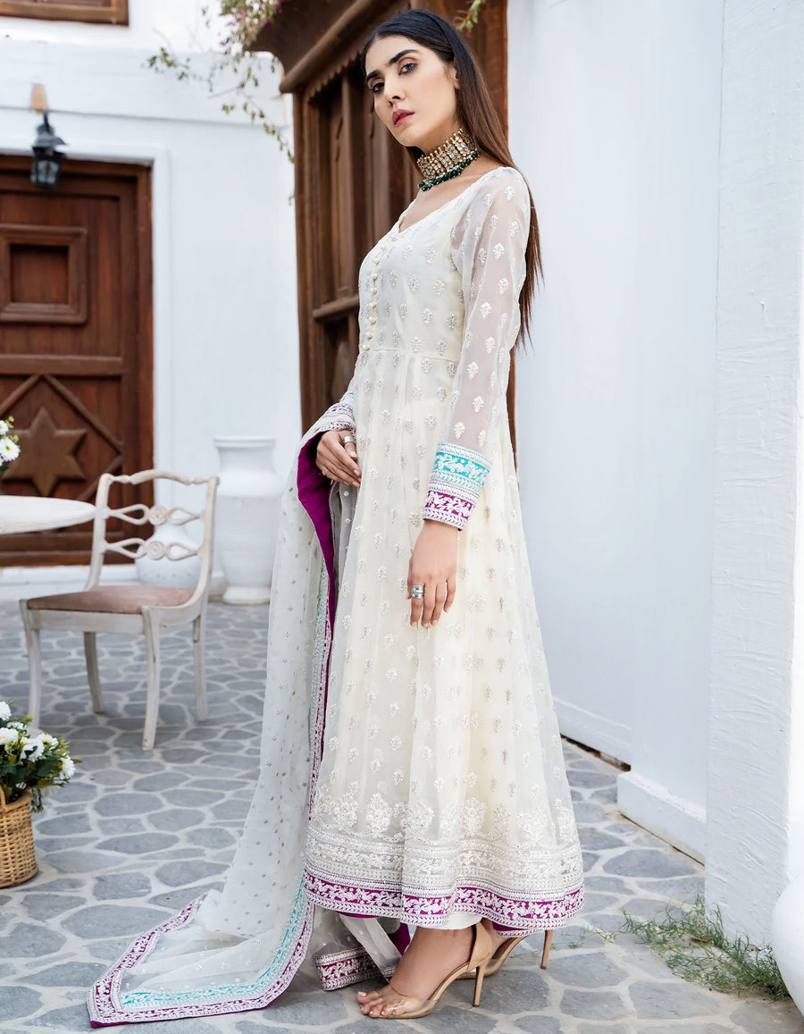 SIFA Luxury Embroidered Pret Suit - JAHAN ARA