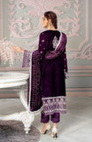 Asimah Khan Makhmal Festive Unstitched Velvet 3Pc Suit - JASPER