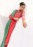 Hussain Rehar Mausam Eid Lawn Unstitched Embroidered 3Pc Suit - JAZAR