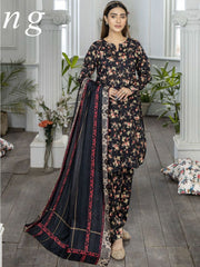 Raiza By Johra Digital Printed Lawn Unstitched 3 Piece Suit JH-381
