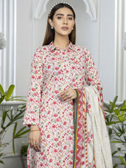 Raiza By Johra Digital Printed Lawn Unstitched 3 Piece Suit JH-384