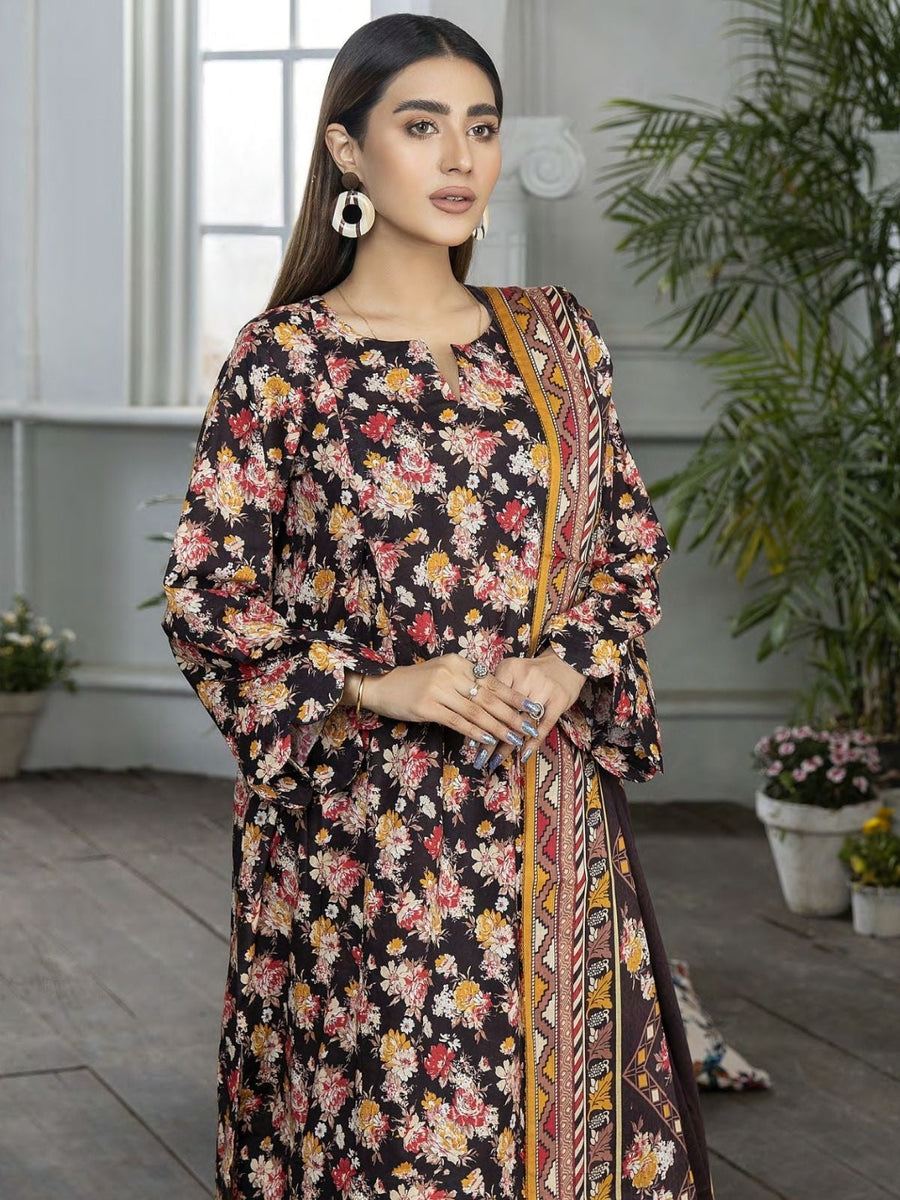Raiza By Johra Digital Printed Lawn Unstitched 3 Piece Suit JH-385