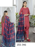 Raiza By Johra Digital Printed Lawn Unstitched 3 Piece Suit JH-386