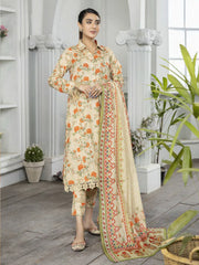 Raiza By Johra Digital Printed Lawn Unstitched 3 Piece Suit JH-391