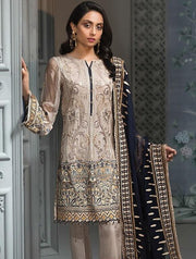 Jazmin Embroidered Chiffon 3Pc Suit D-08 Myrella Luxury Collection - FaisalFabrics.pk
