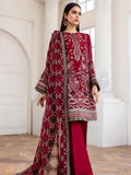 Jazmin Mahpare Embroidered Luxury Chiffon 3 Piece Suit 06-Arash - FaisalFabrics.pk