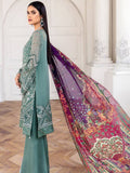 Jazmin Mahpare Embroidered Luxury Chiffon 3 Piece Suit 09-Vasl - FaisalFabrics.pk