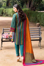 Gul Ahmed Winter Khaddar Unstitched Printed 3Pc Suit K-22042 A