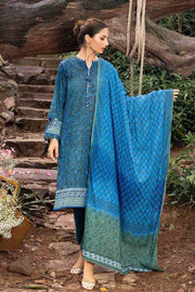 Gul Ahmed Winter Khaddar Unstitched Printed 3Pc Suit K-22048 A