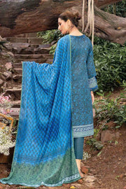 Gul Ahmed Winter Khaddar Unstitched Printed 3Pc Suit K-22048 A
