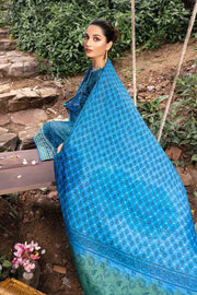 Gul Ahmed Winter Khaddar Unstitched Printed 3Pc Suit K-22048 A