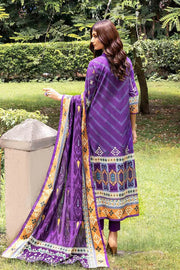 Gul Ahmed Winter Khaddar Unstitched Printed 3Pc Suit K-22057