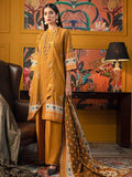 Gul Ahmed Fall Winter Khaddar Unstitched 3pc Printed Suit K-12038-A - FaisalFabrics.pk