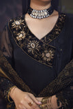 Hous of Nawab Makhmal Velvet Wedding Formals 3PC Suit 05-KAAVISH - FaisalFabrics.pk