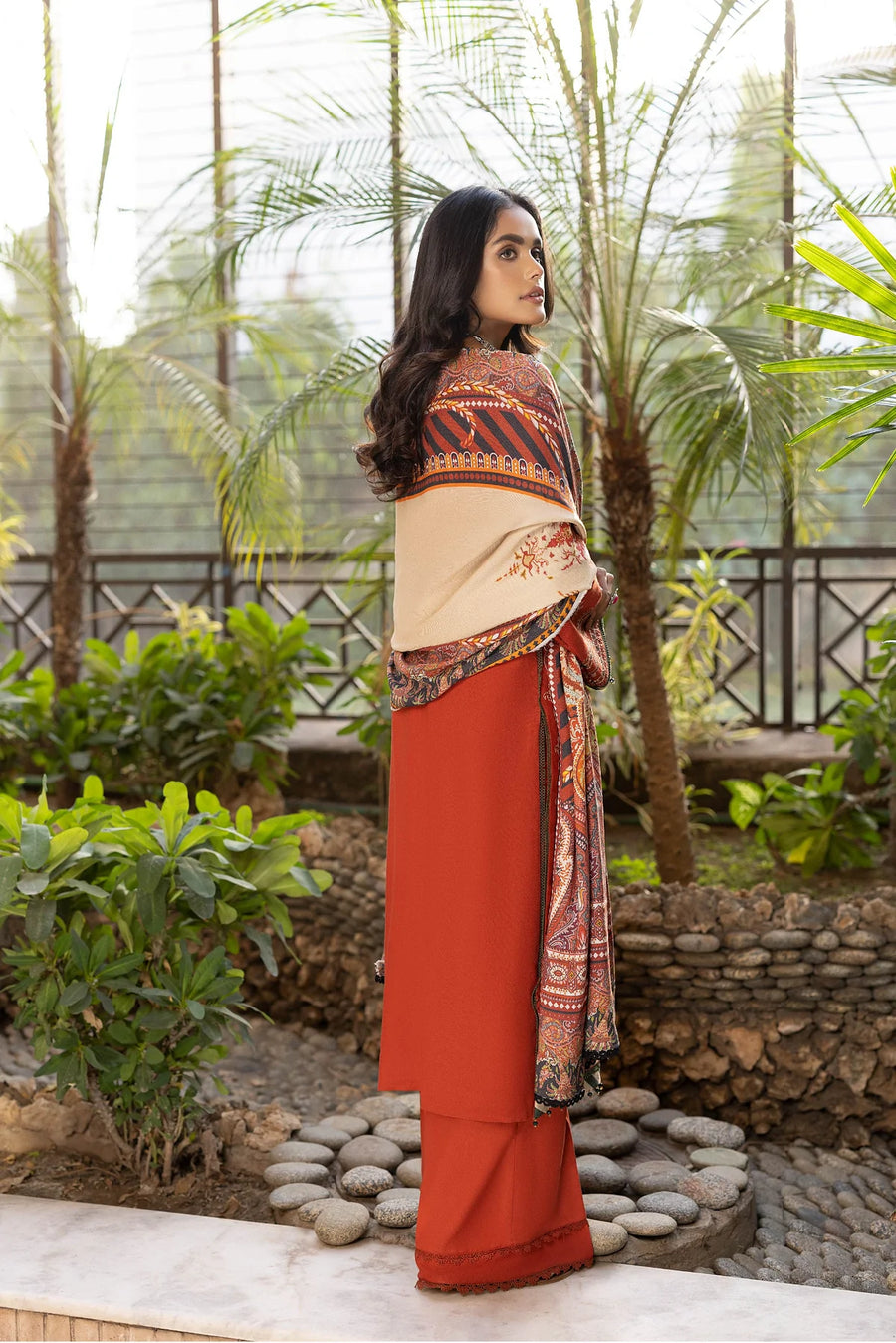 ZOYA by LALA Embroidered Woolen Unstitched 3Pc Suit D-06 KALOPSIA
