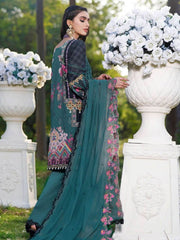 KAHF Premium Festive Lawn Unstitched 3 Piece Suit KF-07 Twillight Bloom - FaisalFabrics.pk