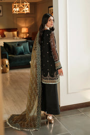 FARASHA Lueur Unstitched Embroidered Luxury Chiffon Suit 06-KIARA
