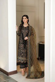 FARASHA Lueur Unstitched Embroidered Luxury Chiffon Suit 06-KIARA