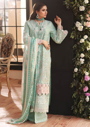 KAHF Premium Embroidered Luxury Lawn Unstitched 3Pc Suit KLC-09B