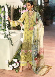 KAHF Premium Embroidered Luxury Lawn Unstitched 3Pc Suit KLC-10