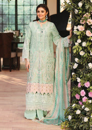 KAHF Premium Embroidered Luxury Lawn Unstitched 3Pc Suit KLC-09B