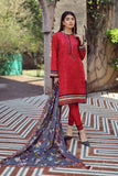 LSM Lakhany Komal Unstitched Printed Lawn 3Pc Suit KP-2022-A